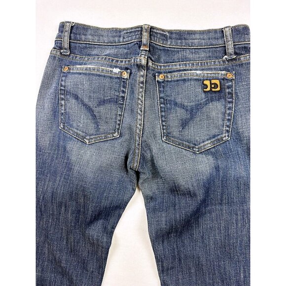 Joe's Jeans Gigi Size 26 Womens Straight Denim Jeans Low‎ Rise, USA Made - Picture 1 of 12